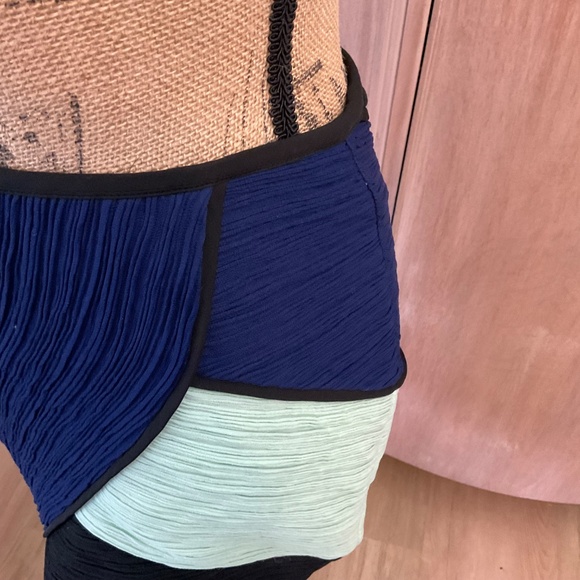 Maeve for Anthropologie color block skirt SZ 0 - Picture 14 of 15